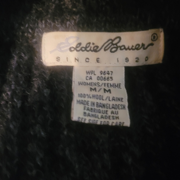 Eddie Bauer Womens 100% Wool Sweater M - Picture 6 of 6